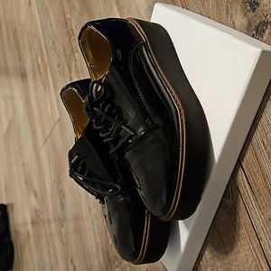 Madden girl flat form shoes lace up 6.5 women platform goth shoes flatform